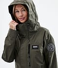 Blizzard Light W Full Zip Kurtka Kobiety Olive Green, Zdjęcie 5 z 10