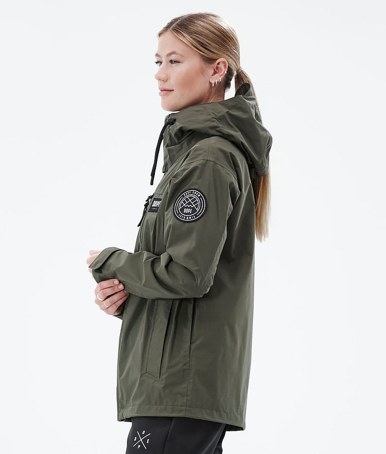 Blizzard Light W Full Zip Outdoorjacke Damen Olive Green, Bild 6 von 10