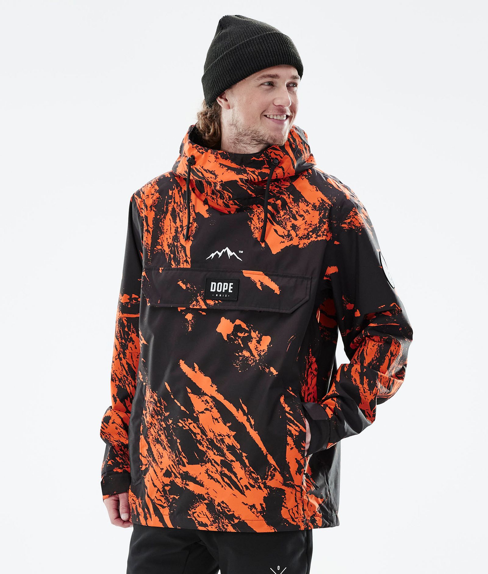 Blizzard Light Outdoorjacke Herren Paint Orange, Bild 1 von 9