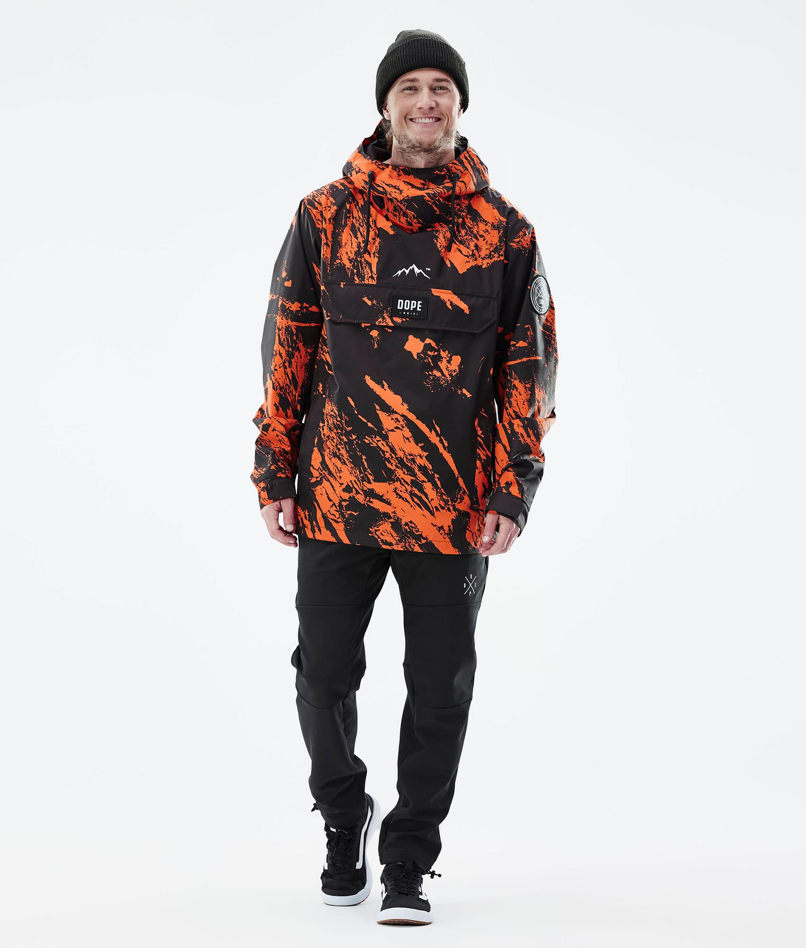 Blizzard Light Outdoorjacke Herren Paint Orange, Bild 3 von 9