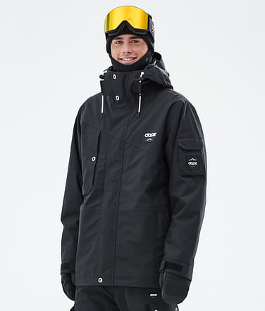 Adept Skijacke Herren Black