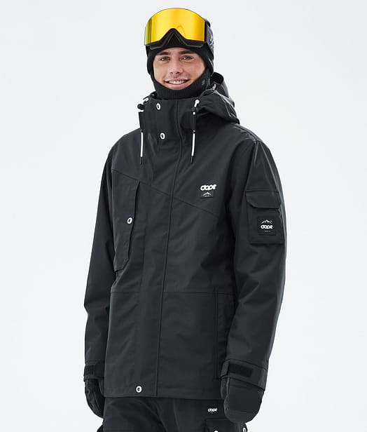 Adept Veste de Ski Homme Black