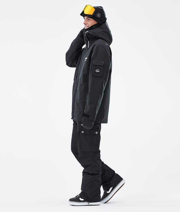 Adept Veste Snowboard Homme Black, Image 3 sur 9