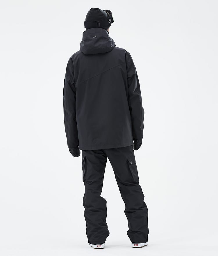 Adept Snowboardjakke Herre Black Renewed, Bilde 4 av 9