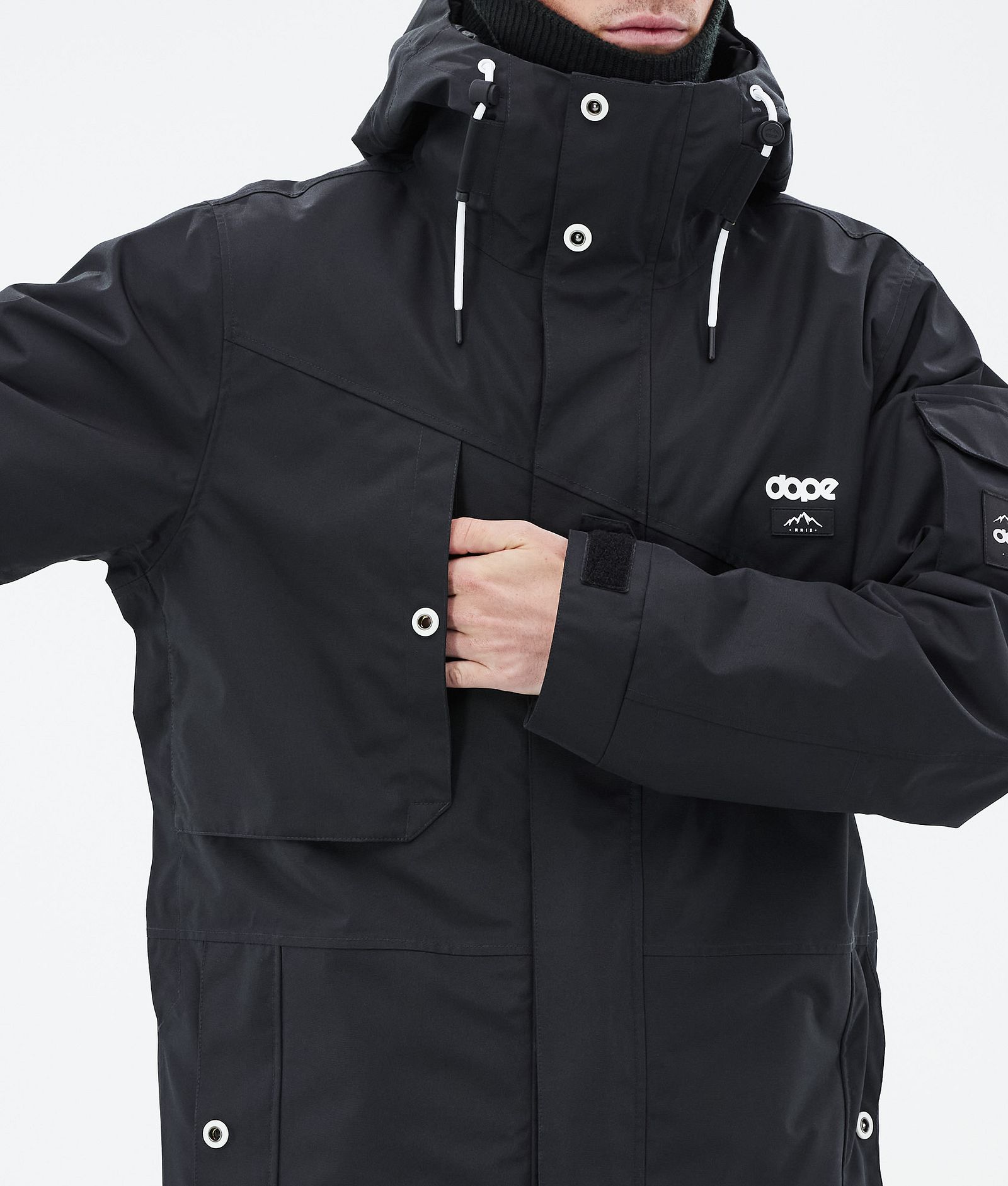 Adept Snowboard Jacket Men Black, Image 8 of 9