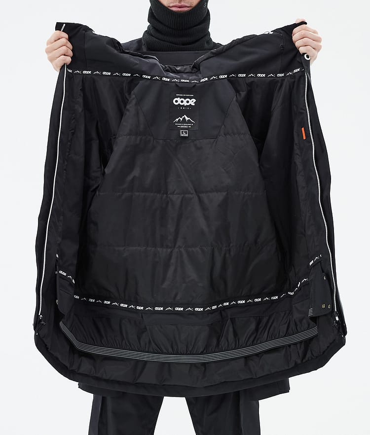 Adept Snowboardjakke Herre Black Renewed, Bilde 9 av 9