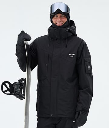Adept Snowboard Jacket Men Blackout