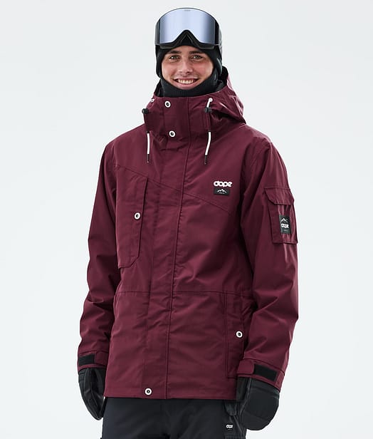 Dope Adept Chaqueta Snowboard Hombre Burgundy