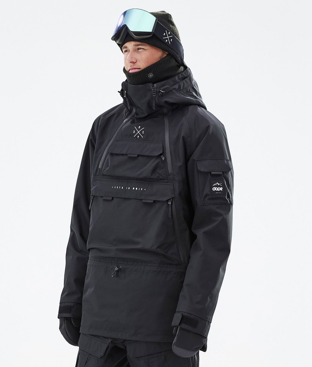 Dope Akin Men's Snowboard Jacket Black | Dopesnow UK