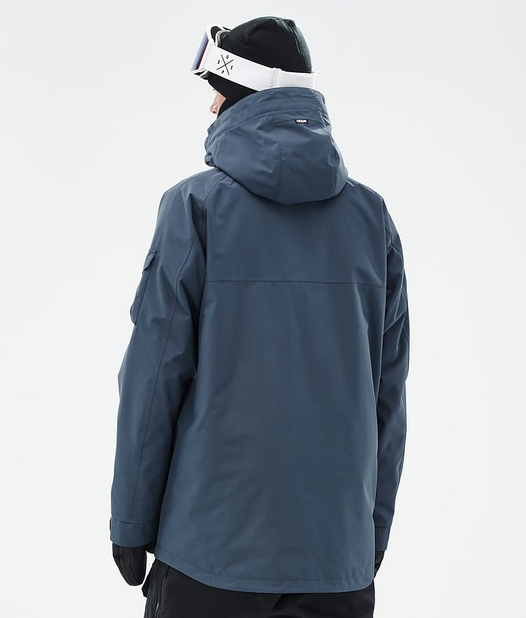 Akin Ski Jacket Men Metal Blue, Image 6 of 9