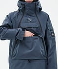 Akin Snowboardjacke Herren Metal Blue, Bild 8 von 9