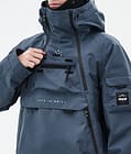 Akin Ski Jacket Men Metal Blue, Image 9 of 9