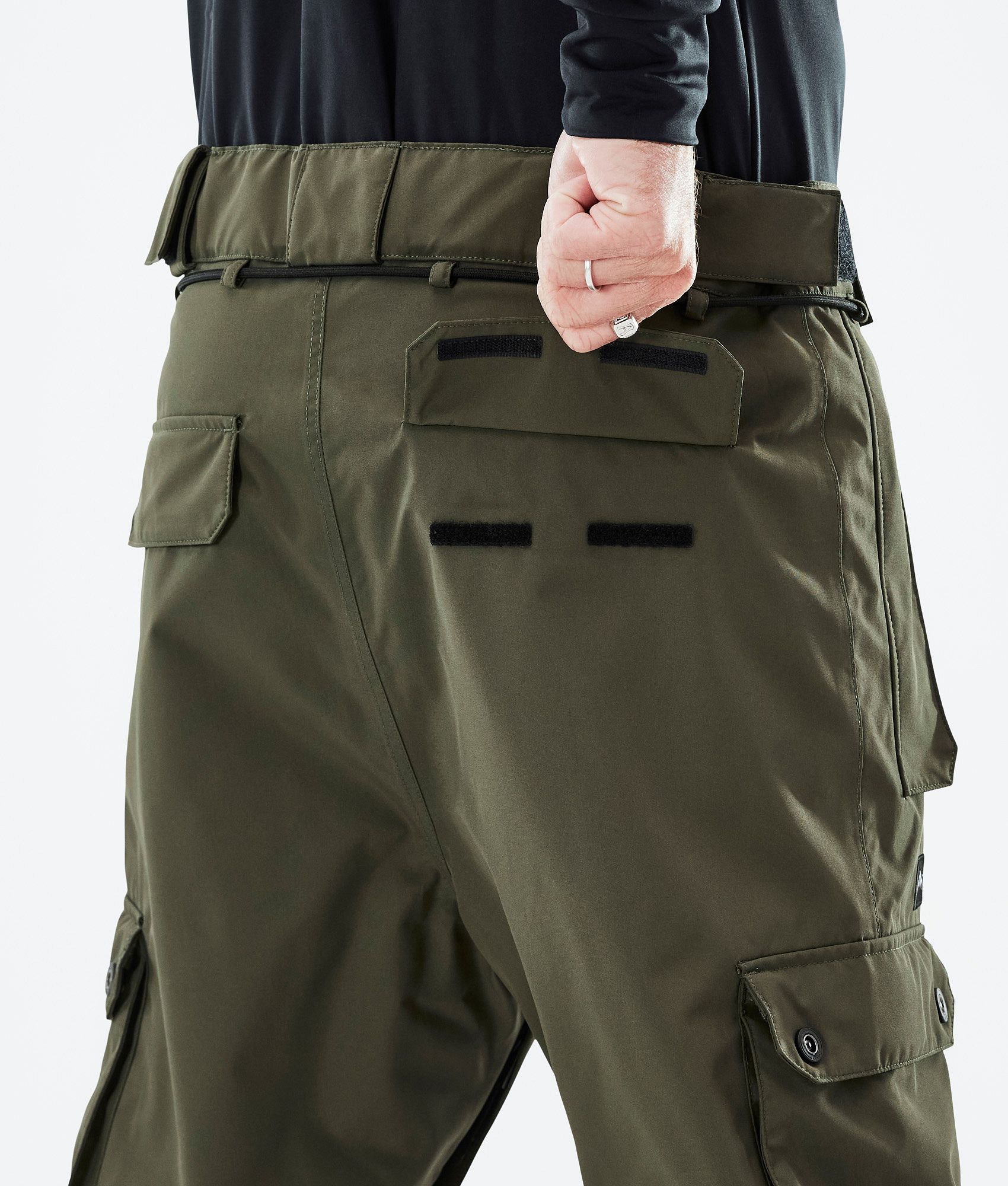 Dope Iconic Men's Ski Pants Olive Green