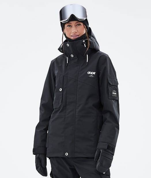 Adept W Snowboardjacke Damen Black