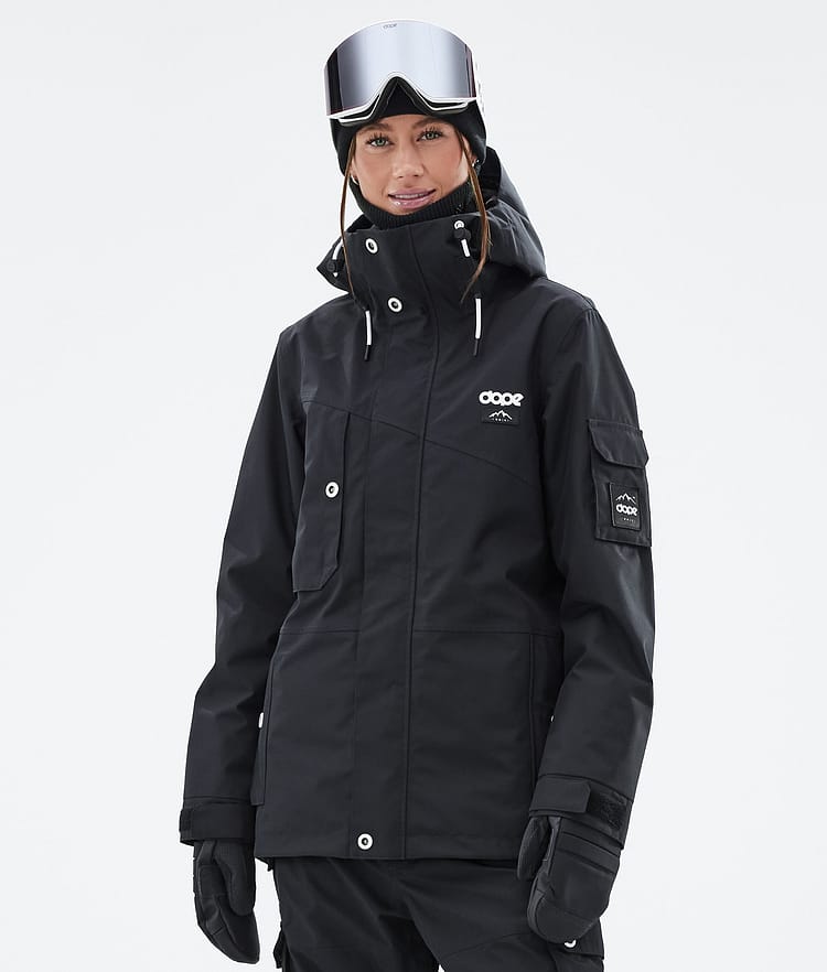 Adept W Snowboard Jacket Women Black, Image 1 of 9