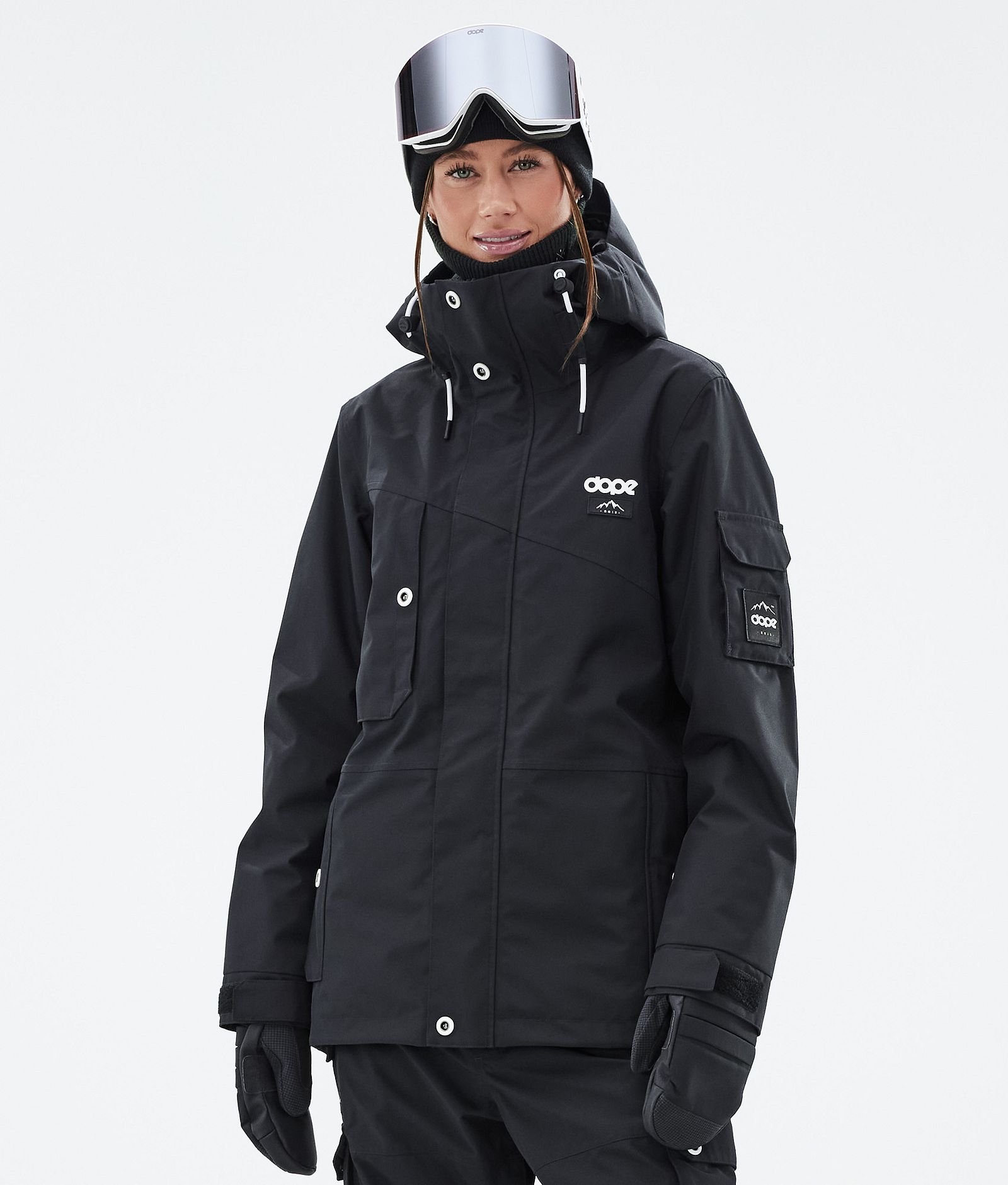 Adept W Snowboardjakke Dame Black Renewed, Bilde 1 av 9