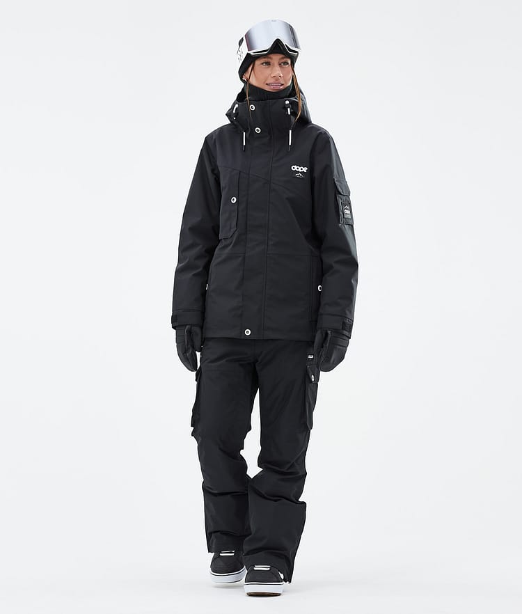 Adept W Snowboardjacke Damen Black, Bild 2 von 9