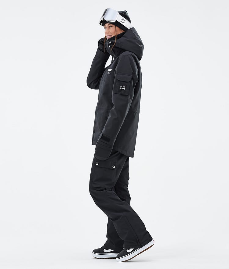 Adept W Snowboardjakke Dame Black Renewed, Bilde 3 av 9