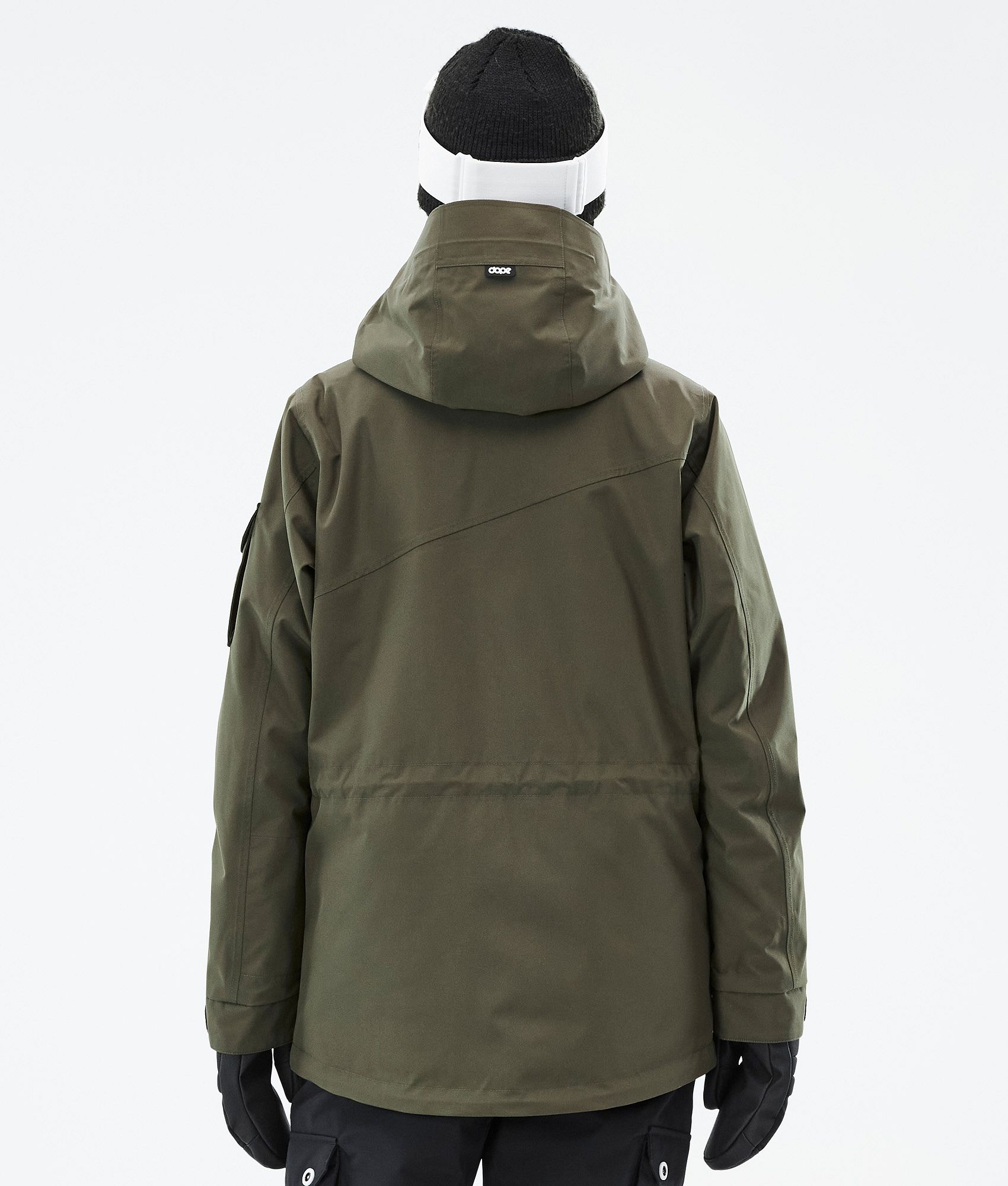 Womens olive sale green ski jacket