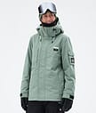 Adept W Snowboard Jacket Women Faded Green