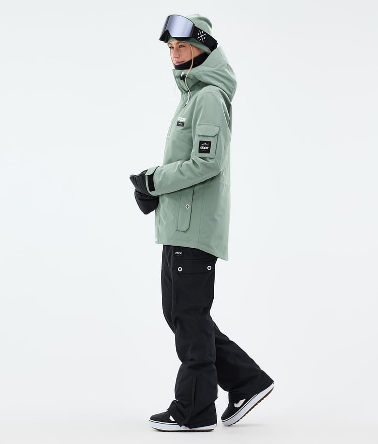 Adept W Chaqueta Snowboard Mujer Faded Green, Imagen 3 de 9