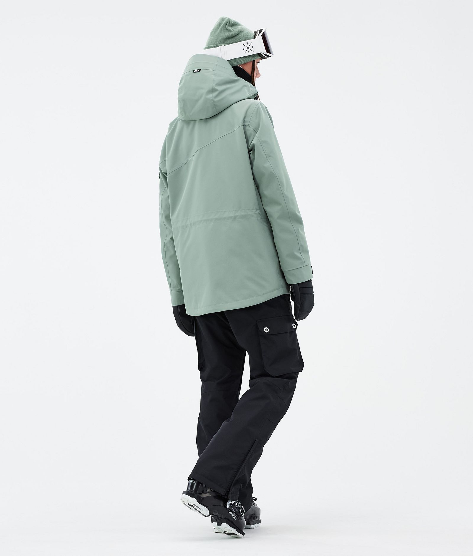 Adept W Ski Jacket Women Faded Green, Image 4 of 9