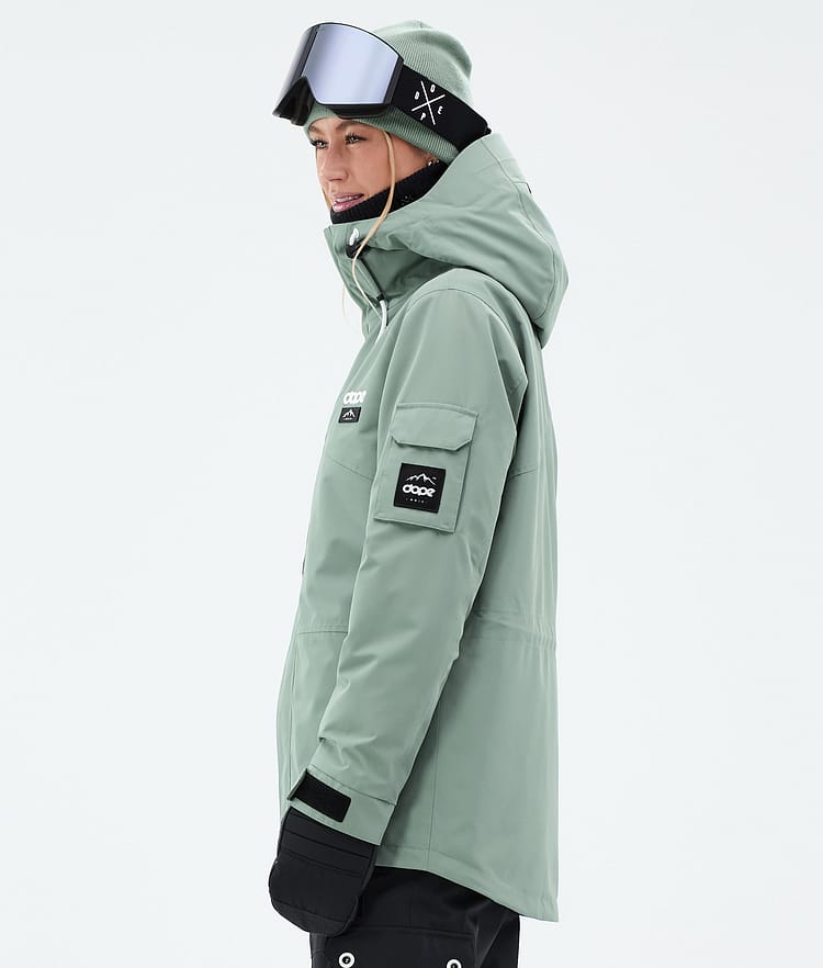 Adept W Chaqueta Snowboard Mujer Faded Green, Imagen 5 de 9