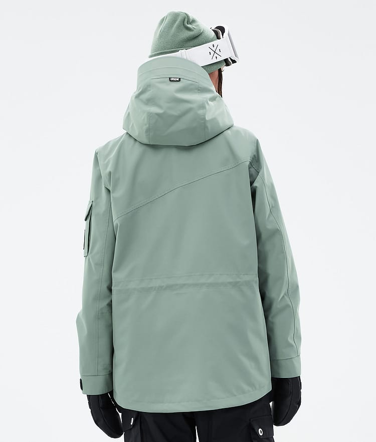 Adept W Veste Snowboard Femme Faded Green, Image 6 sur 9