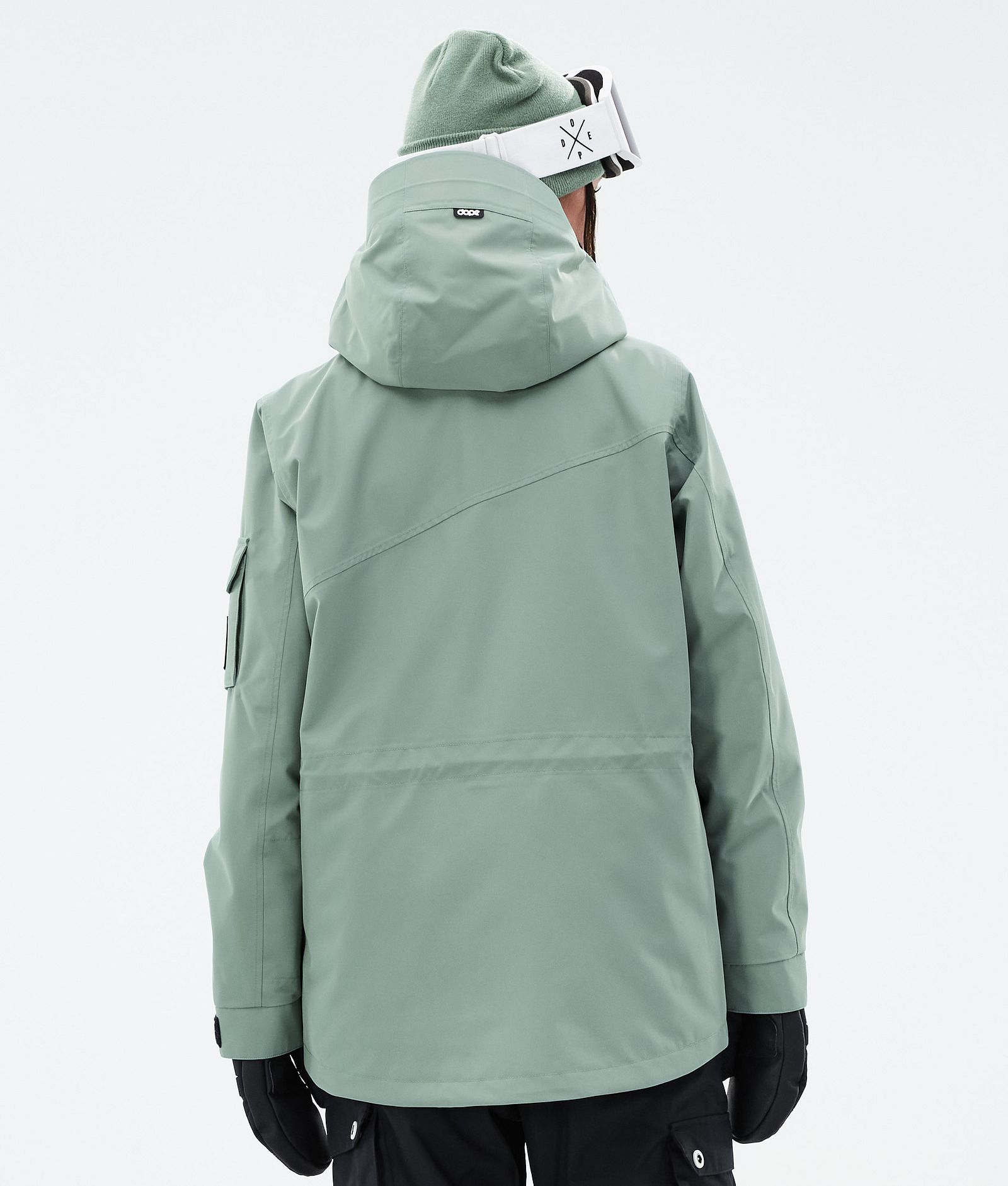 Adept W Ski Jacket Women Faded Green, Image 6 of 9