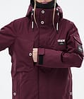 Adept W Snowboard Jacket Women Burgundy, Image 9 of 10