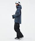 Adept W Snowboardjakke Dame Metal Blue Renewed, Bilde 3 av 9