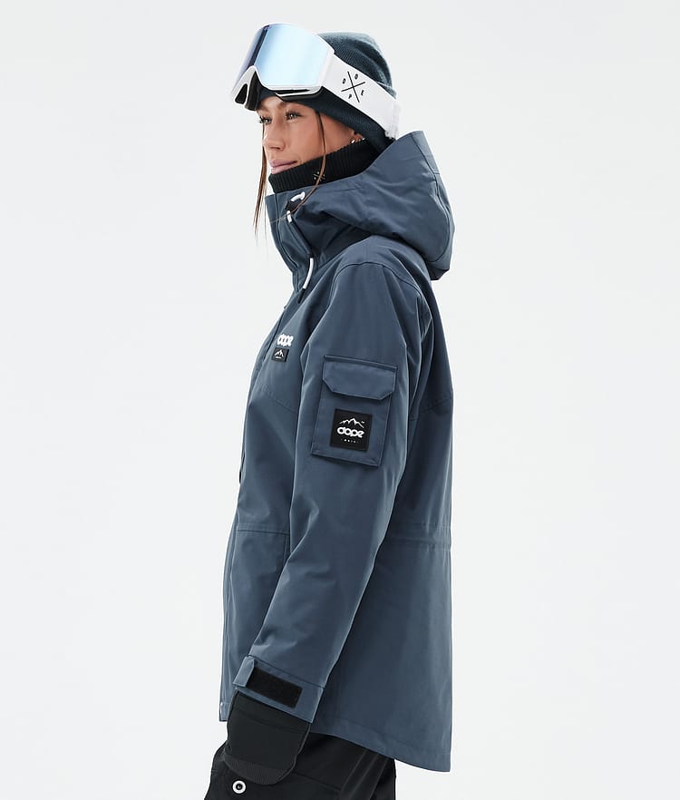 Adept W Kurtka Snowboardowa Kobiety Metal Blue, Zdjęcie 5 z 9