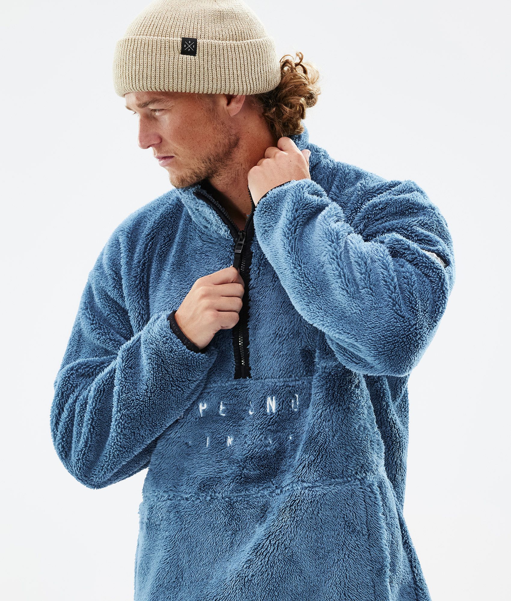 Sherpa fleece sale pullover men