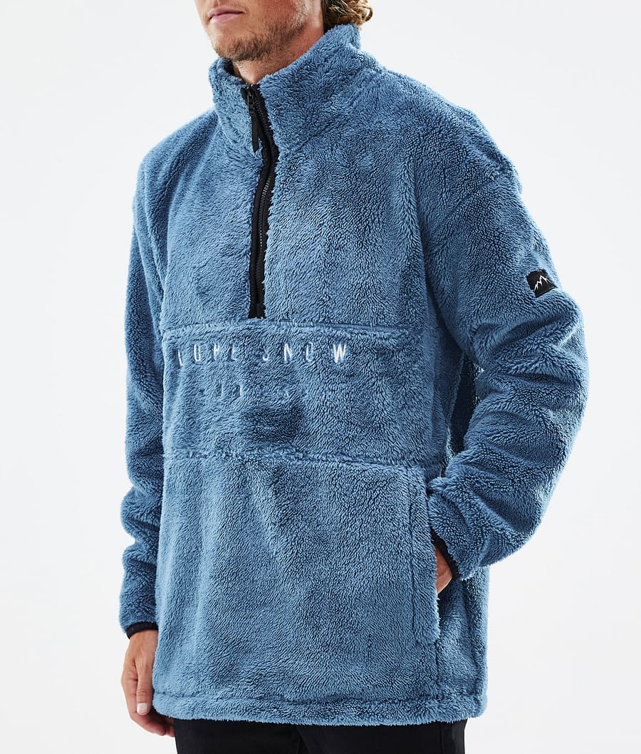Dope Pile 2022 Fleece Sweater Men Blue Steel | Dopesnow.com