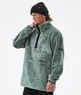 Pile 2022 Fleece Sweater Men Faded Green, Image 1 of 9