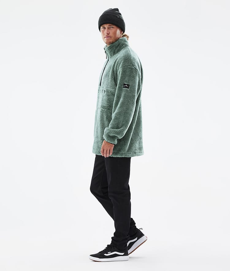 Pile 2022 Fleece Sweater Men Faded Green, Image 4 of 9