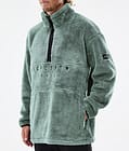 Pile 2022 Fleece Sweater Men Faded Green, Image 8 of 9
