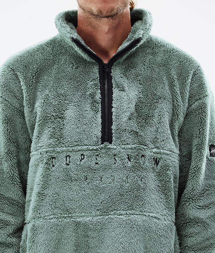 Pile 2022 Sweat Polaire Homme Faded Green, Image 9 sur 9