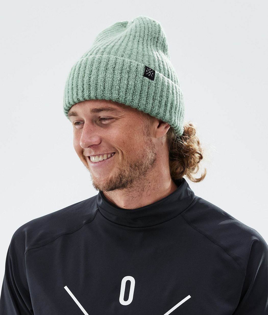 Dope Chunky 2022 Beanie Men Faded Green | Dopesnow UK