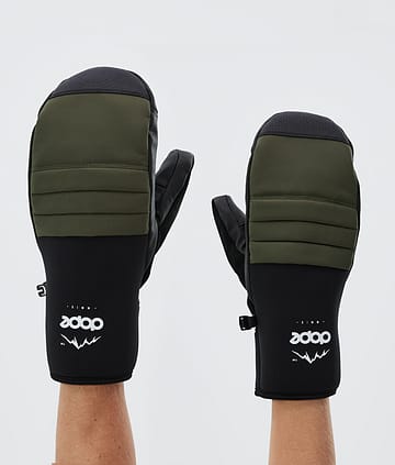 Ace 22 Snow Mittens Olive Green