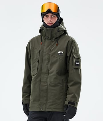 Adept Snowboard Jacket Men Olive Green