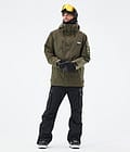 Adept Snowboard Jacket Men Olive Green, Image 2 of 9