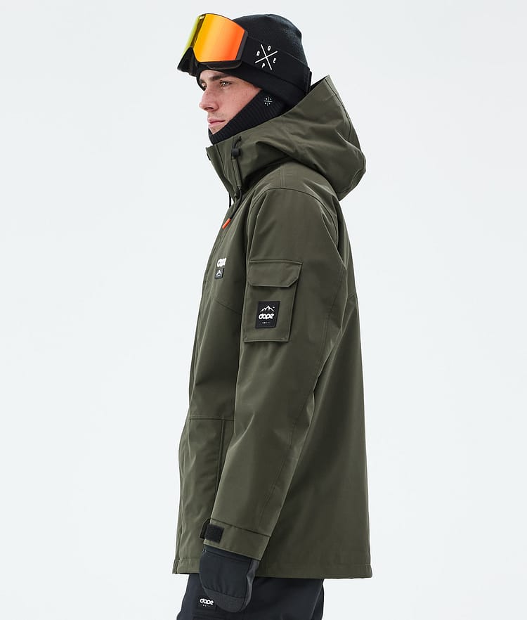 Adept Chaqueta Snowboard Hombre Olive Green, Imagen 5 de 8