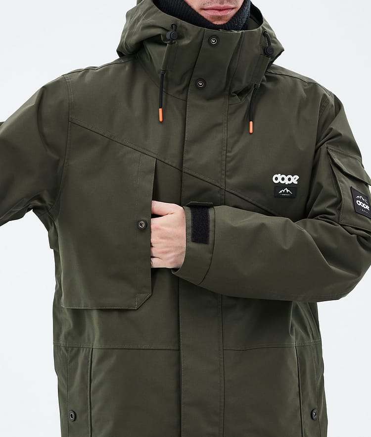 Adept Chaqueta Snowboard Hombre Olive Green, Imagen 8 de 8