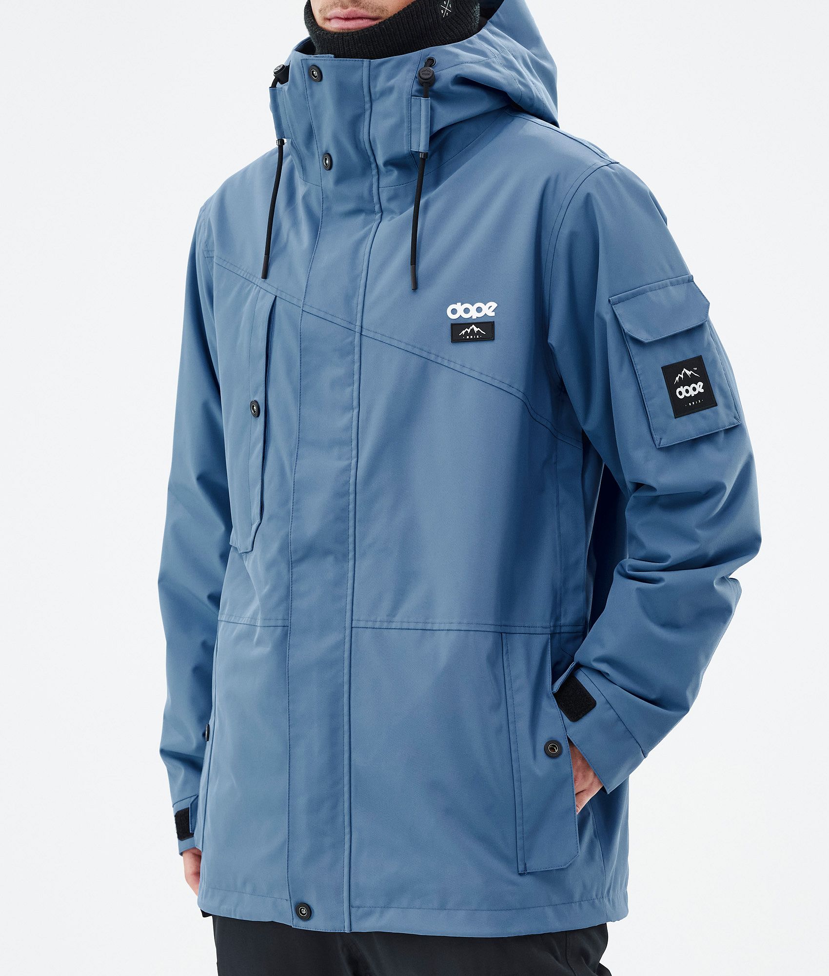 Dope Adept Snowboard Jacket Men Blue Steel | Dopesnow CA