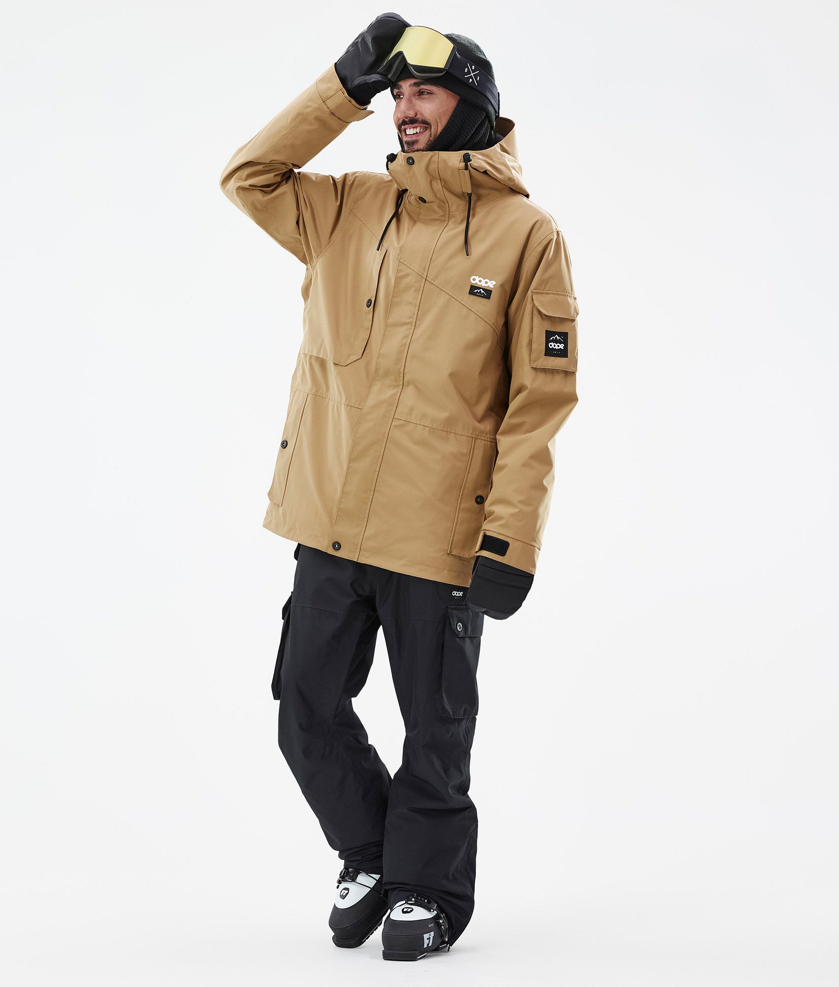 Dope Adept Manteau Ski Homme Gold Or Dopesnow CA