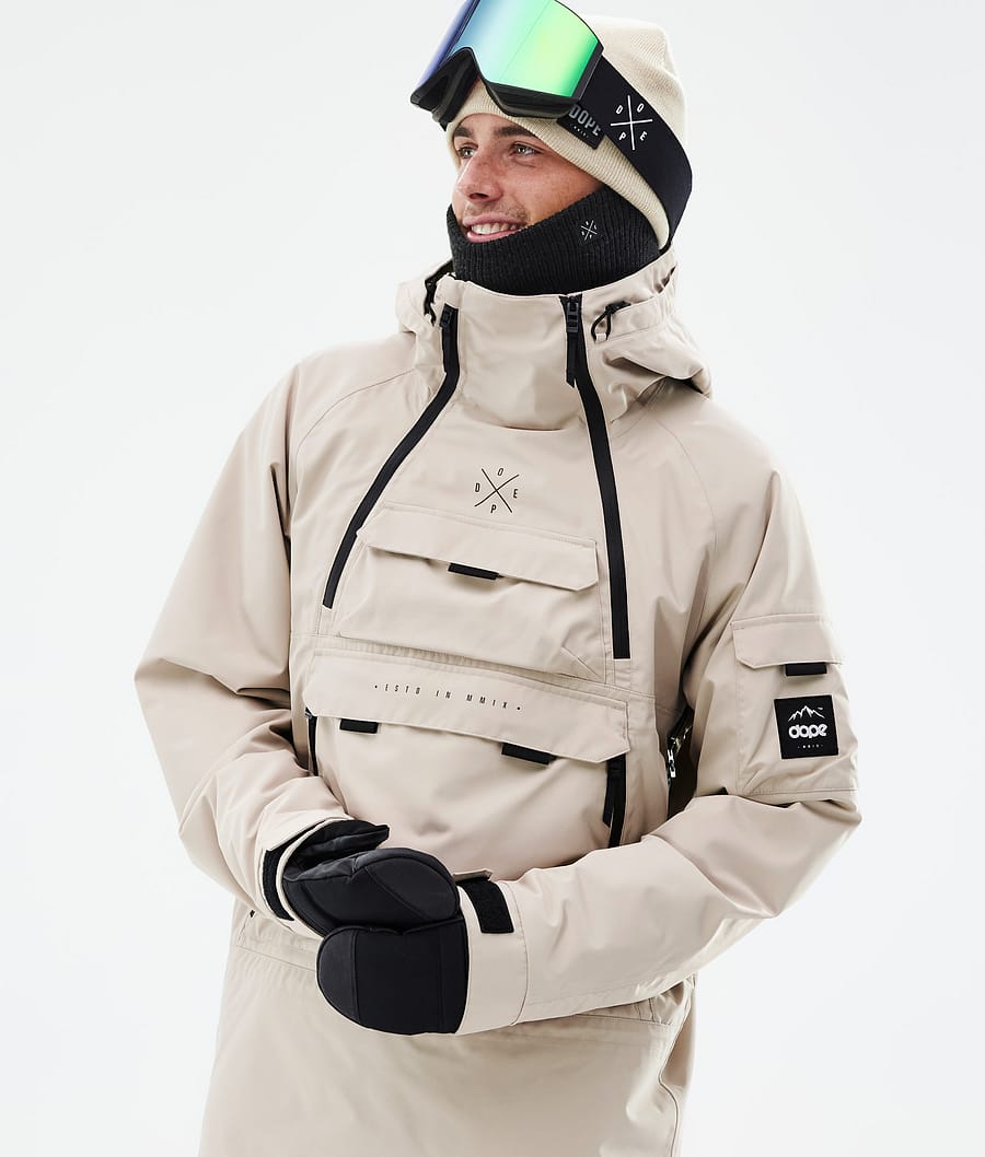 Dope Akin Snowboard Jacket Men Sand | Dopesnow AU