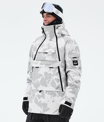 Akin Snowboard Jacket Men Grey Camo