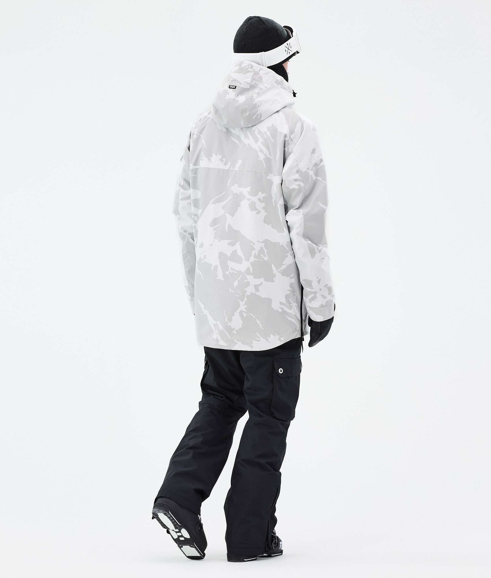 Grey camo sale ski jacket