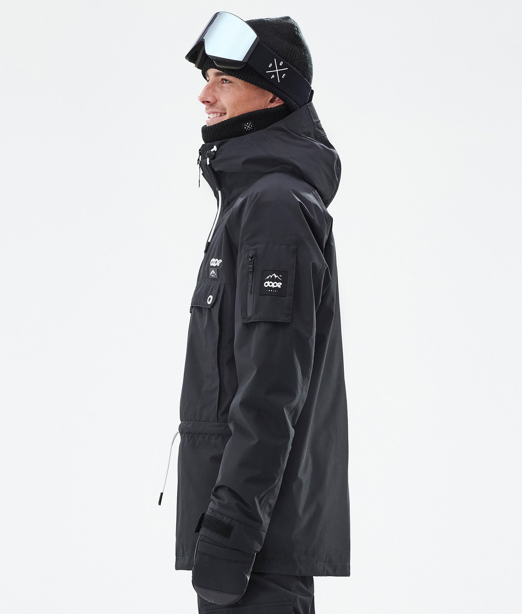 Manteau ski noir sale